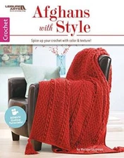 Afghans with Style - Leisure Arts (6654) - Paperback - GOOD
