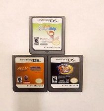 Nintendo Ds 3 Game Lot (Atv Monster Trucks - GALACTIC TAZ BALL - Super Scribbl