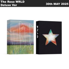 The Rose WRLD Deluxe Ver Random CD+Booklet+Etc+Tracking Number