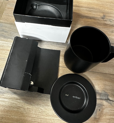 Ember Temperature Control Smart Mug 2 10 Oz App-Controlled Black Open Box - Picture 2 of 3