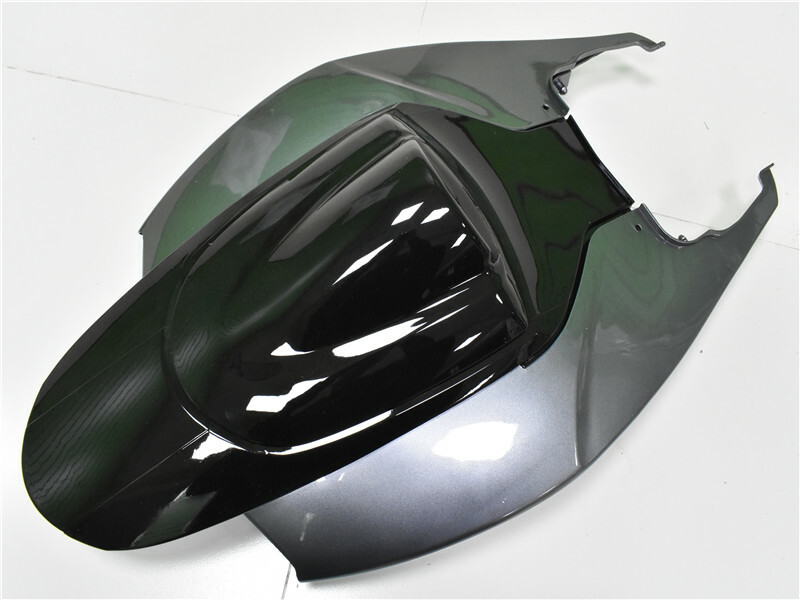 FSM Injection Silver Black Fairing Set Fit for Suzuki 2006 2007 GSXR600 750 a109 image