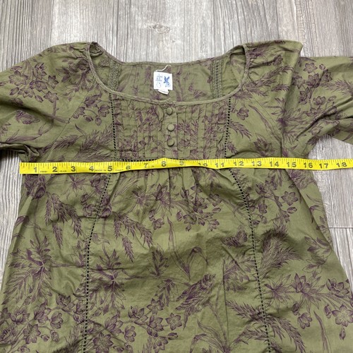 Edme & Esyllte Anthropologie Women’s Peasant Fairycore Blouse Top Size 0 - Picture 10 of 12