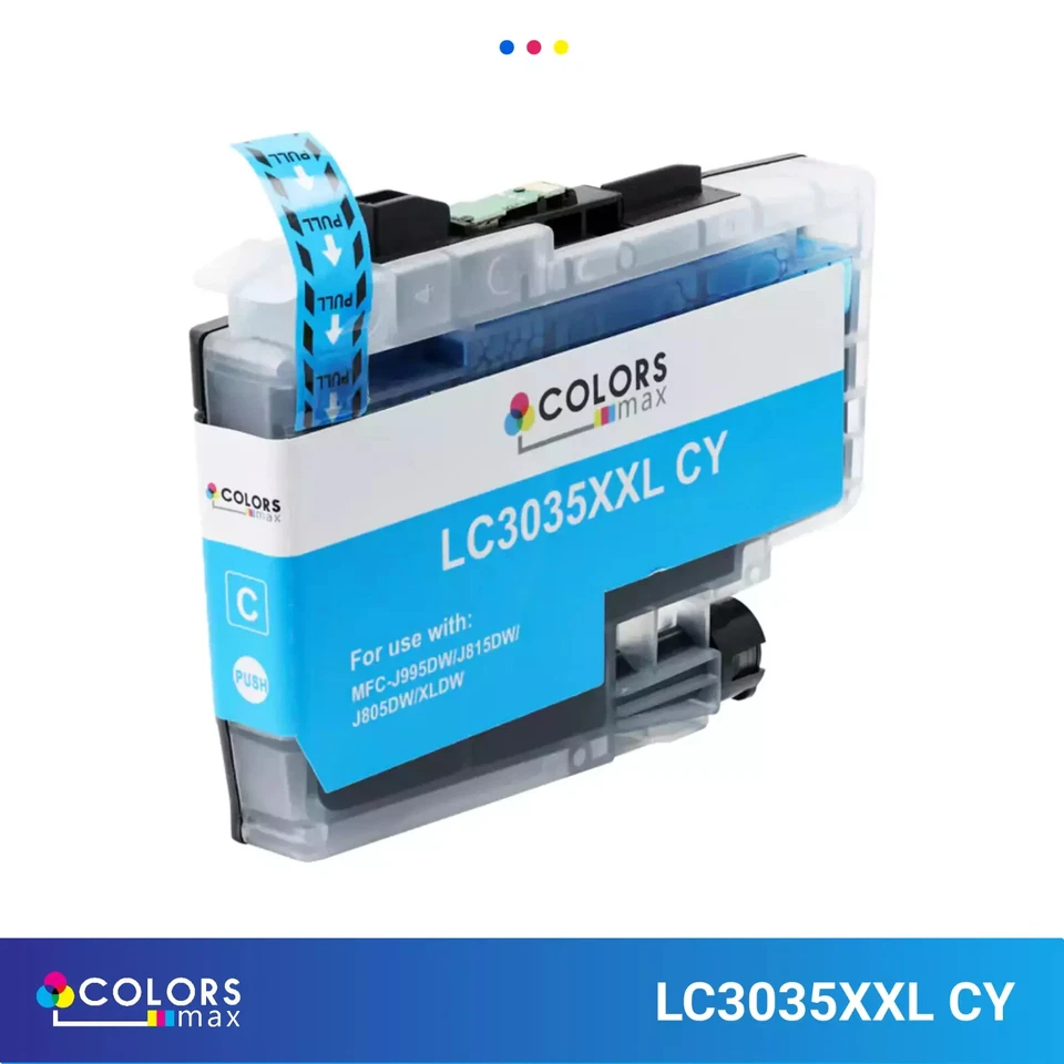 Compatible with   Brother LC3035XXL Ink Cartridge 4-Piece Combo Pack - Image 3 of 4