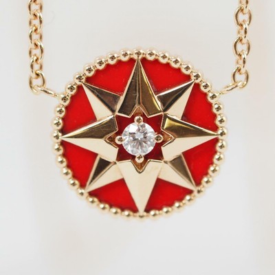 dior compass necklace