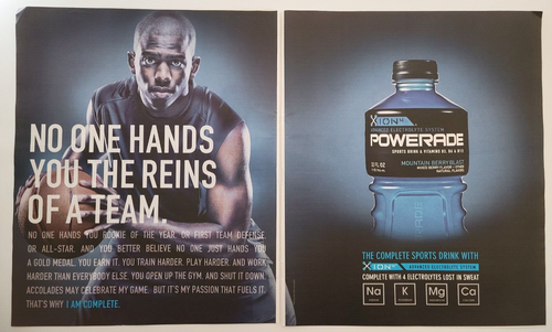 Chris Paul NBA Basketball Star Gatorade Ad 2010 ESPN Magazine 20x12" - Bild 1 von 3