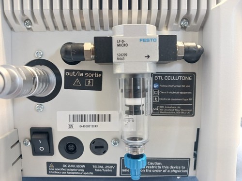 BTL Cellutone 2022 w/ Operator's Manual A744.103 Handpiece BTL-214-1 Festo N643 - Picture 16 of 18