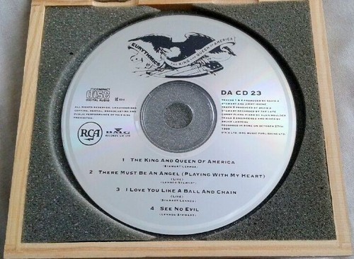 EURYTHMICS-THE KING & QUEEN OF AMERICA-4-TRACK CD SINGLE IN WOODEN BOX - Picture 3 of 4