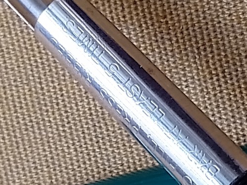 RARA PLUMA ESTILOGRÁFICA PARKER 17 VERDE DAMA DE COLECCIÓN sin caja, grieta en la tapa de colección Reino Unido - Imagen 8 de 12