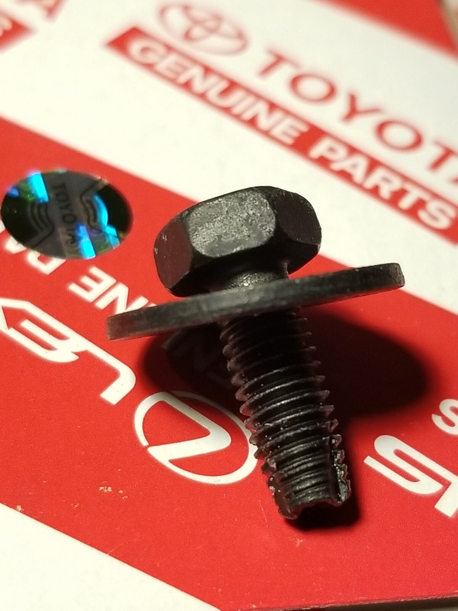 90119-06699 Toyota OEM Genuine BOLT, W/WASHER (mud guard) | eBay