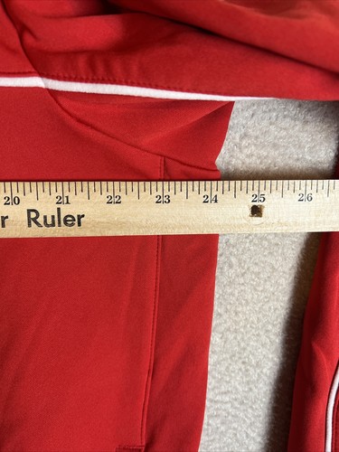 Nike Red Foxes Giacca con Zip Donna Grande Marista Basket Rosso - Foto 7 di 9