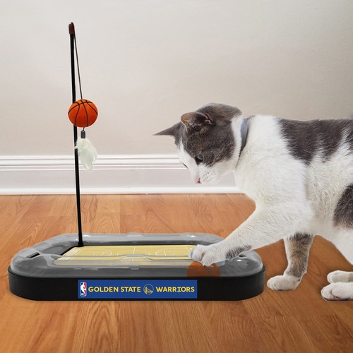 Juguete rascador para gatos de cancha de la NBA Pets First juguete 6 en 1 con bola de peluche juguete hierba gatera - Imagen 51 de 171
