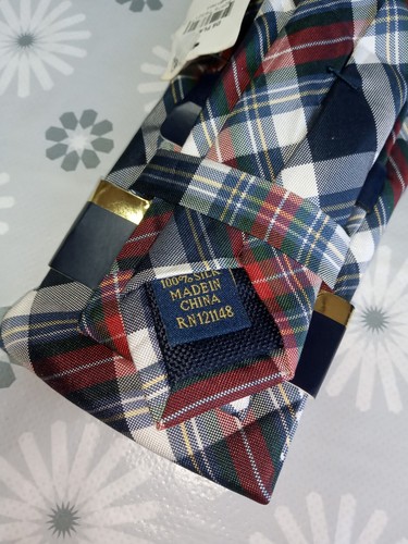 Club Room Estate Neckwear 100% Seide Neu Mit Etikett - Bild 3 von 4
