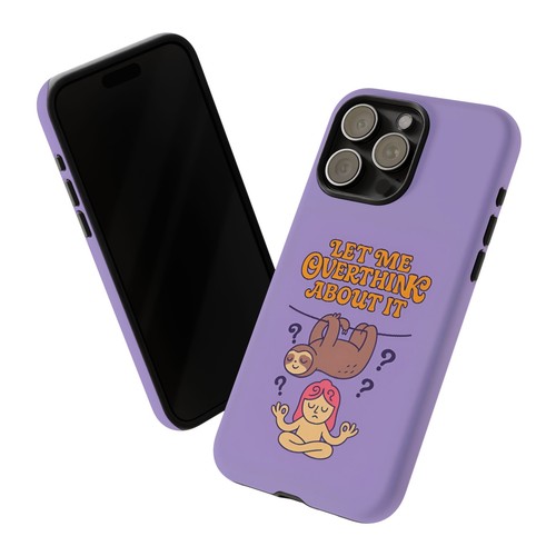 Phone Case, Cute Cartoon Design - Tough Cases for Overthinkers, Funny Phone - 第 53/89 張圖片
