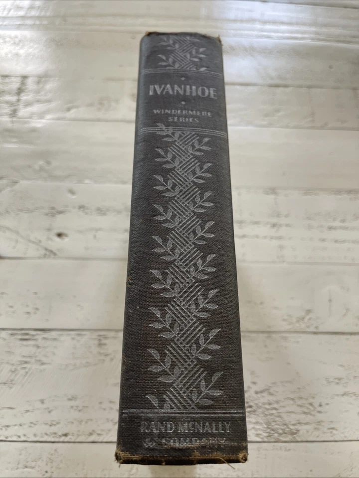 Ivanhoe 1930 Edition Rand McNally Windermere Series Milo Winter Illustrations - Image 2 of 4