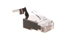 RJ45 8P8C Kat. 6A Stecker, universal, geschirmt, für AWG 22-24 Kabel X-M 