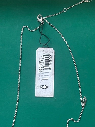 NEW NADRI PEARL SILVER TONE NECKLACE NWT - Picture 4 of 4