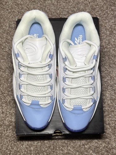 Reebok Herren Turnschuhe (FX5000) FRAGE NIEDRIGE PATENT ZEHE CAROLINA BLAU Größe 8 Neu im Karton - Bild 4 von 17