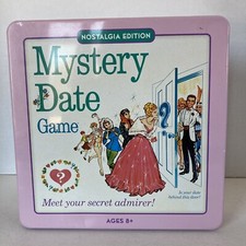 Mystery Date Hasbro Nostalgia Edition Collectible Tin Board Game 100% Complete