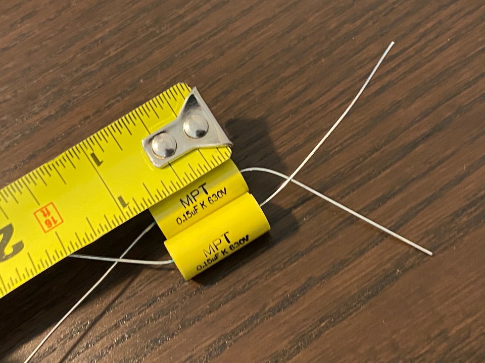 5 Pezzi Di Condensatori Gialli .033uF 630v Per Chitarra E Amplificatore Valvolare - Tono Caldo Stile Vintage