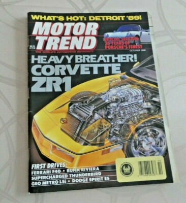 Motor Trend - October 1988