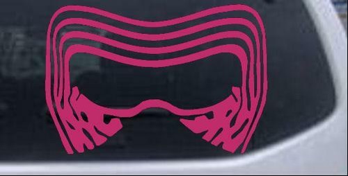 Calcomanía Pegatina Star Wars Kylo Ren Máscara Coche o Camión Ventana Laptop - Imagen 9 de 32