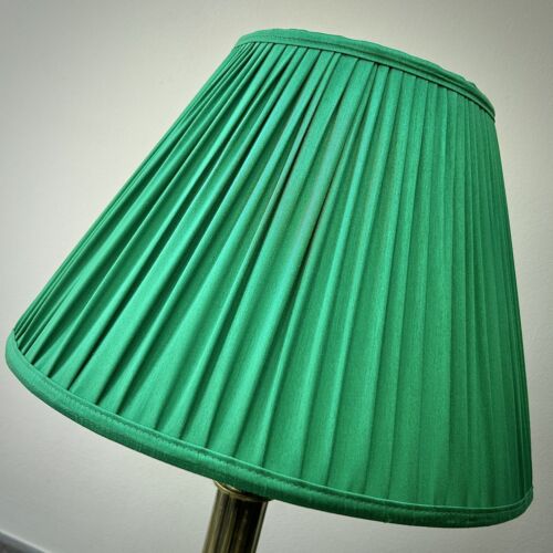 Emerald Green Pleated Lampshades Ceiling Lights Table Floor Standard Lamp shades - Picture 2 of 7