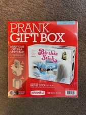 PRANK-O FUNNY JOKE PRANK GAG GIFT GIFT BOX 11.25"x9"x3.25" - BIRTHIE STICK