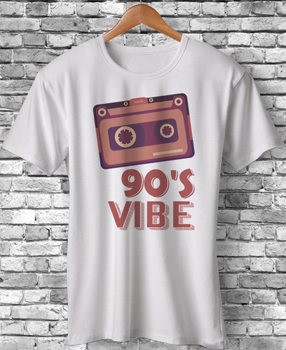 Retro Design T-Shirt Kassette 90er Vibe Vintage klassisches Motiv lustig Geburtstag Geschenk - Bild 4 von 5