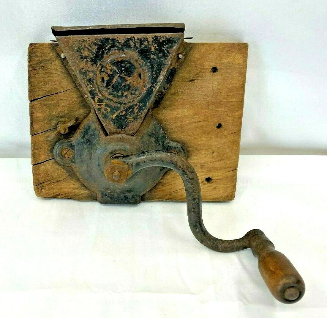 Vintage wall coffee clearance grinder