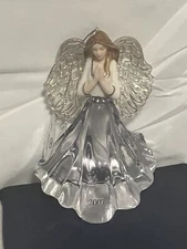 The Bradford Editions Reflections Of Faith Crystal Ornament 2007 Box & Cert