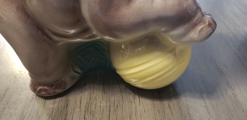 Vintage Royal Copley Circus Elephant Planter Multi Color 8" H - Picture 6 of 9