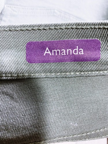 Gloria Vanderbilt Amanda Damenjeans Größe 12 kurz grün 5 Taschen - Bild 7 von 9