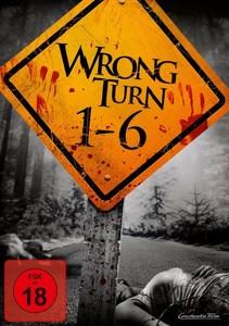 Wrong Turn Complete Movie 1 6 Film Collection Dvd Part 1 2345 6 Uk