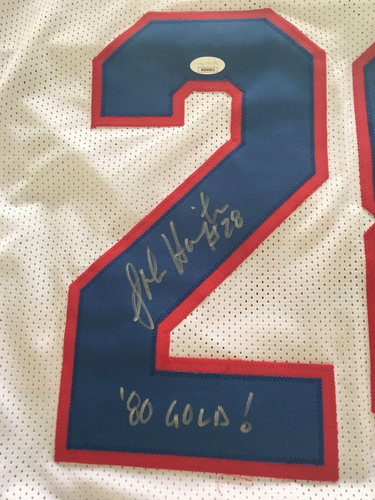 JOHN HARRINGTON AUTOGRAPHED 1980 OLYMPIC JERSEY J.S.A. AUTHENTICATED - Picture 10 of 10