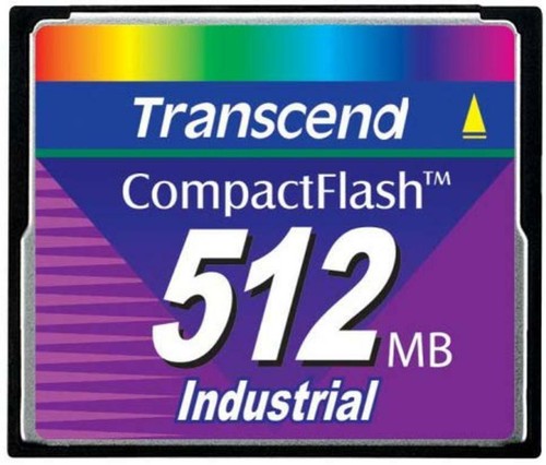 Transcend Industrial 512 MB 45x Speed Compact Flash Card (TS512MCF45I) - Picture 1 of 1