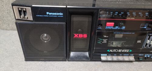 Panasonic RX-C38 Boombox XBS Extra Bass System Portable Stereo AM FM Cassette - Picture 4 of 9