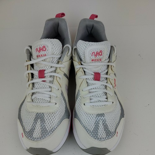 RYKA Women's Moxie Cross -Training Shoe Size 8.5M White, Silver and Pink - Picture 3 of 8