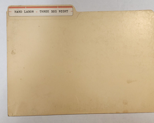 Vintage LP 33 Three Dog Night "Hard Labor" 1974 Good condition w/inner file - Picture 5 of 8