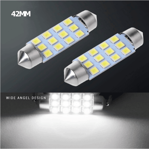 LED Interior Lights Bulbs Kit Car Trunk Dome License Plate Lamps 6000K T10 20pcs - Picture 2 of 11