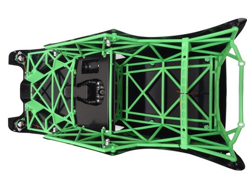 Primal RC Grave Digger® Monstertruck komplett montierte Karosserie mit Überrollkäfig - Bild 7 von 7