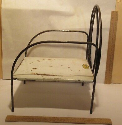 JACK-N-JILL KIDDIE CHAIR - Metal Vintage Booster Seat / Chair - NATIONAL PRODUCT - Picture 4 of 9