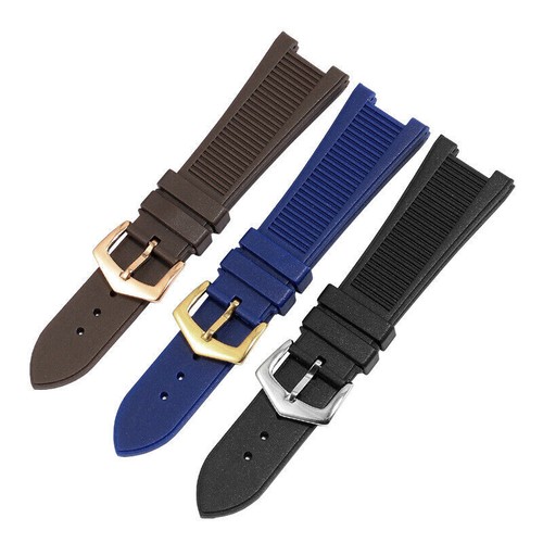25x13mm For Patek Philippe Nautilus 5711 5726 5712g 5980 Rubber Band Watch Strap - Picture 5 of 13
