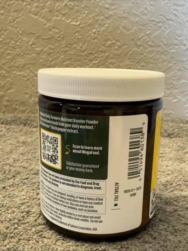 MegaFood Daily Turmeric Nutrient Booster Powder 2.08 oz Powder - Picture 3 of 4