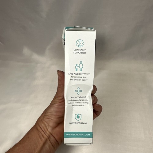 2 ScarAway Silicone Scar Sheets 2 x 6 =12 Reusable 1.5"x3" Sheets Pack Of 2 - Picture 6 of 7