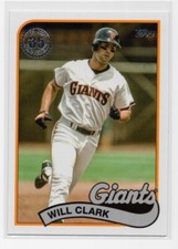 Will Clark 2024 #89B-45 1989 Topps Baseball 35th Anniversary Topps Series 1
