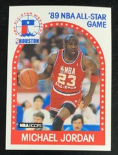 1989-90 NBA Hoops #21 Michael Jordan All-Star Chicago Bulls 