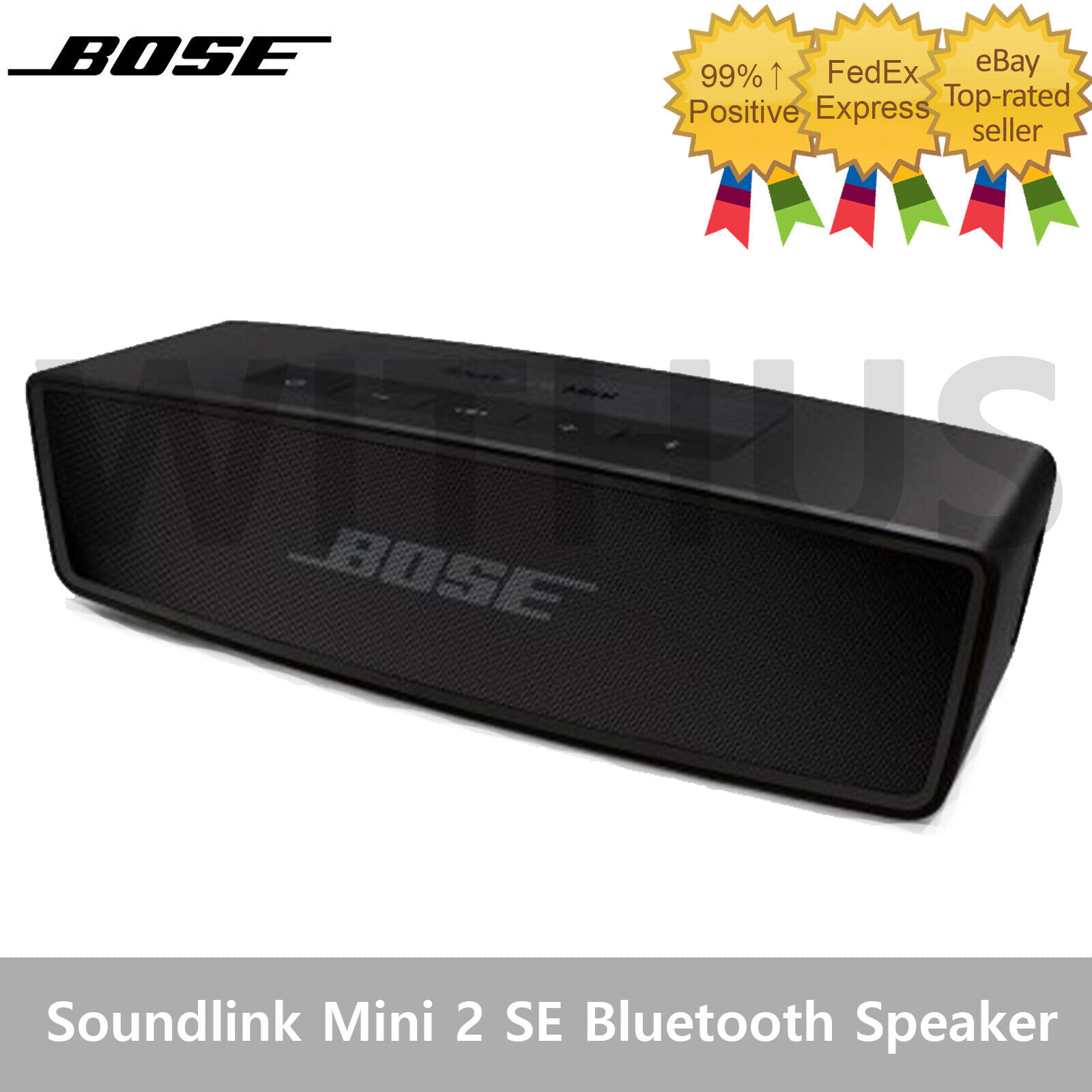 Bose SoundLink Mini II Portable Bluetooth Speaker ( SE ), USB-C port,  Battery up to 12 hrs - Triple