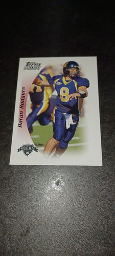 2005 Topps Draft Picks & Prospects Aaron Rodgers Rookie Card RC - Picture 2 of 3