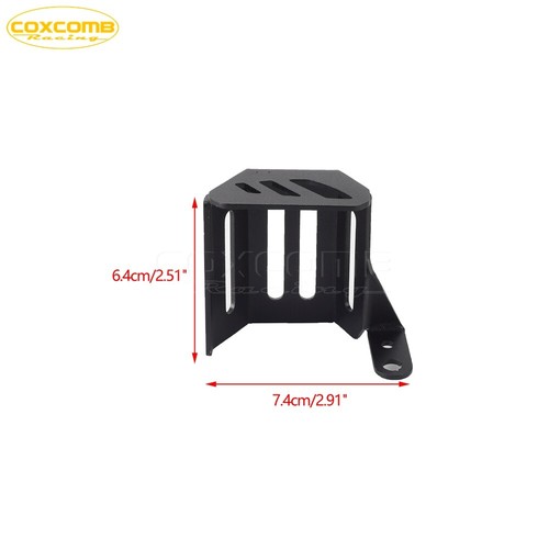 Carbon Exhaust Shield Heel Guards Aluminum Oil Cup Cover For Pan America 1250 - Picture 5 of 10