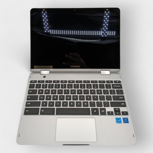 Chromebook Plus V2, Intel Celeron 32GB eMMC 4GB Ram 12.2" FHD Touch (Untested) - Picture 1 of 8